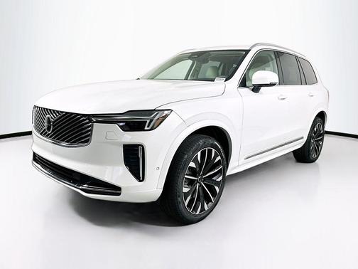 Crystal White Pearl 2026 Volvo XC90 B6 Ultra 7-Seater