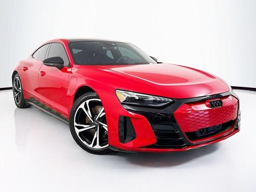 Tango Red Metallic 2024 Audi e-tron GT Premium Plus