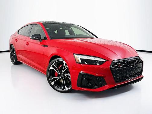 Progressive Red 2024 Audi S5 3.0T Premium