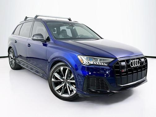 Navarra Blue Metallic 2023 Audi SQ7 4.0T Premium Plus