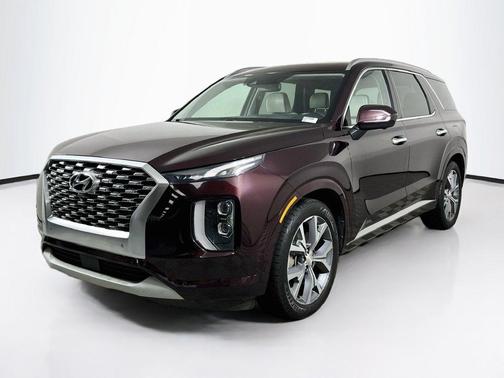 Burgundy 2021 Hyundai PALISADE Limited
