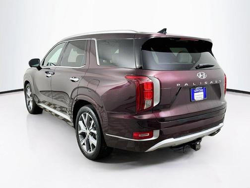 Burgundy 2021 Hyundai PALISADE Limited