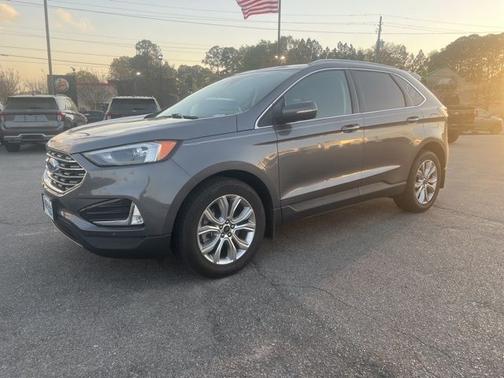CARBONIZED GRAY 2024 Ford Edge TITANIUM