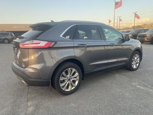 CARBONIZED GRAY 2024 Ford Edge TITANIUM