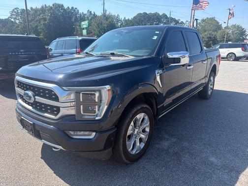 ANTIMATTER BLUE METALLIC 2021 Ford F-150 PLATINUM
