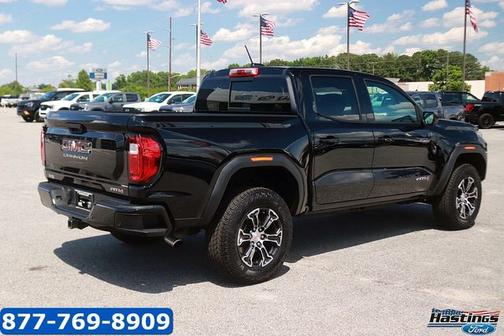 Onyx Black 2025 GMC Canyon AT4