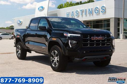 Onyx Black 2025 GMC Canyon AT4