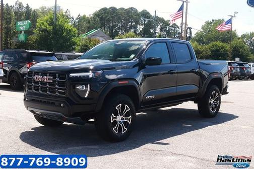 Onyx Black 2025 GMC Canyon AT4