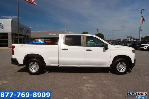 Summit White 2019 Chevrolet Silverado 1500 WT