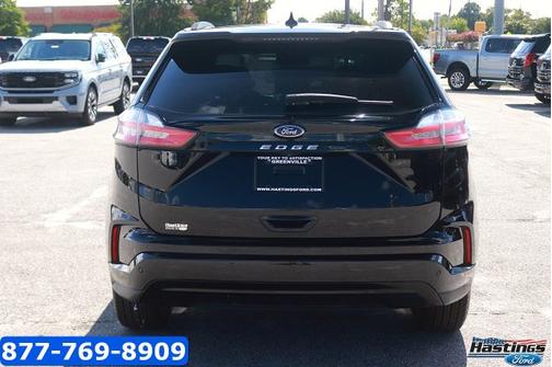AGATE BLACK METALLIC 2024 Ford Edge ST LINE
