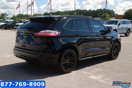 AGATE BLACK METALLIC 2024 Ford Edge ST LINE