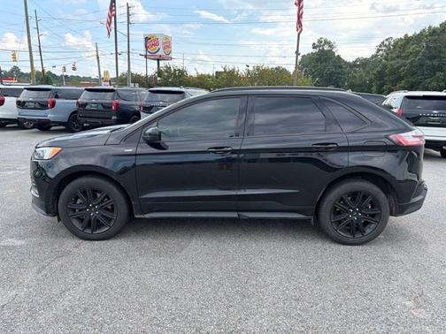 AGATE BLACK METALLIC 2024 Ford Edge ST LINE