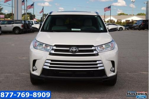Blizzard Pearl 2018 Toyota Highlander XLE