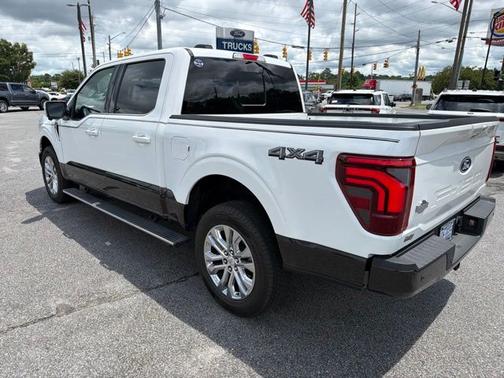 STAR WHITE METALLIC TRICOAT 2024 Ford F-150 KING RANCH