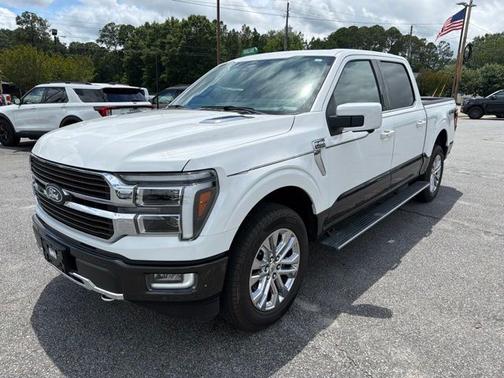STAR WHITE METALLIC TRICOAT 2024 Ford F-150 KING RANCH