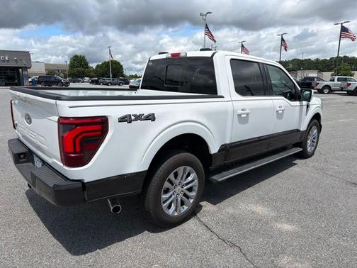 STAR WHITE METALLIC TRICOAT 2024 Ford F-150 KING RANCH