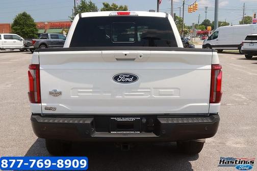 STAR WHITE METALLIC TRICOAT 2024 Ford F-150 KING RANCH