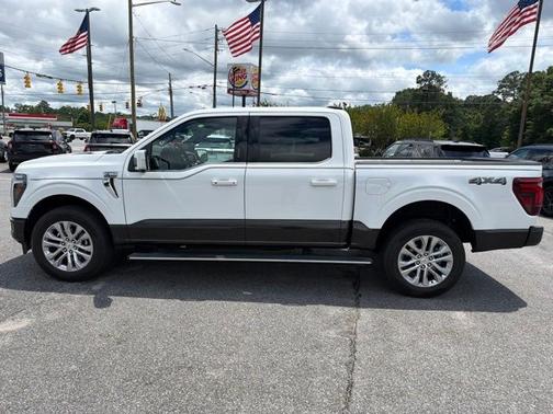 STAR WHITE METALLIC TRICOAT 2024 Ford F-150 KING RANCH