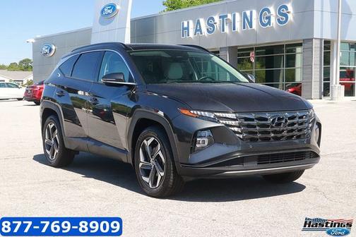 Portofino Gray 2022 Hyundai TUCSON LIMITED