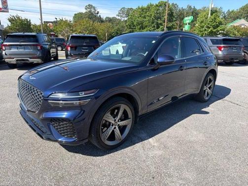 Capri Blue 2024 Genesis GV70 3.5T SPORT