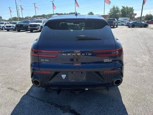 Capri Blue 2024 Genesis GV70 3.5T SPORT