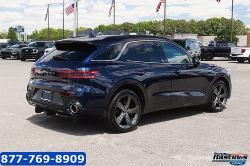 Capri Blue 2024 Genesis GV70 3.5T SPORT