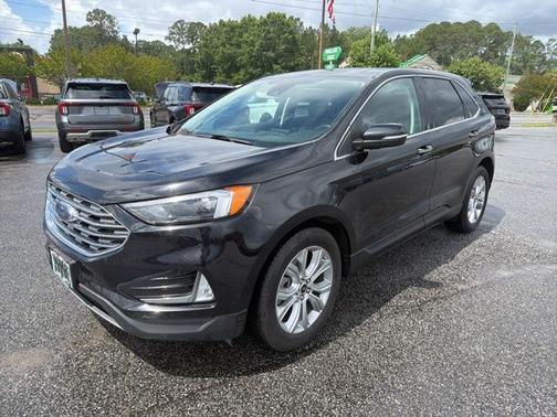 AGATE BLACK METALLIC 2023 Ford Edge TITANIUM