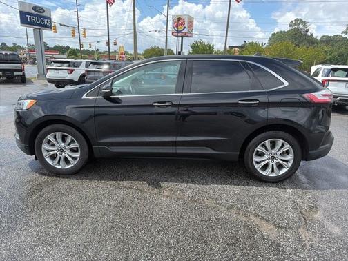 AGATE BLACK METALLIC 2023 Ford Edge TITANIUM
