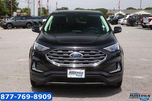 AGATE BLACK METALLIC 2023 Ford Edge TITANIUM