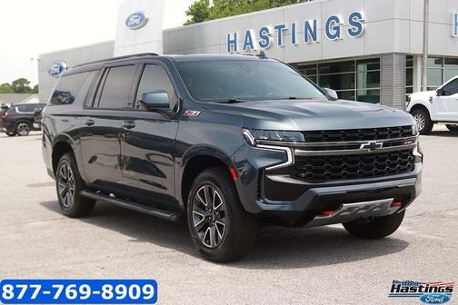 Shadow Gray Metallic 2021 Chevrolet Suburban Z71