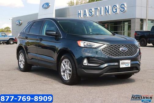 STONE BLUE METALLIC 2024 Ford Edge SEL