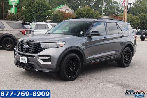 CARBONIZED GRAY METALLIC 2022 Ford Explorer ST-LINE