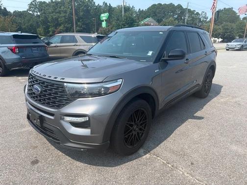 CARBONIZED GRAY METALLIC 2022 Ford Explorer ST-LINE