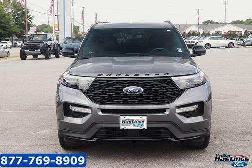 CARBONIZED GRAY METALLIC 2022 Ford Explorer ST-LINE