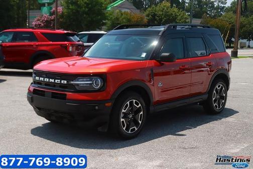 HOT PEPPER RED METALLIC TC 2024 Ford Bronco Sport OUTER BANKS