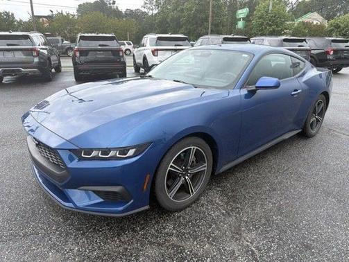 ATLAS BLUE METALLIC 2024 Ford Mustang ECOBOOST