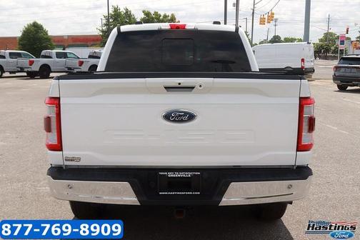 STAR WHITE METALLIC TRICOAT 2021 Ford F-150 LARIAT