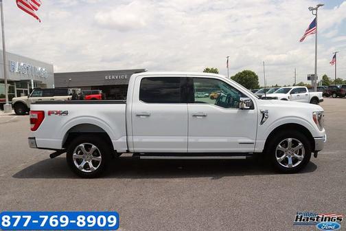 STAR WHITE METALLIC TRICOAT 2021 Ford F-150 LARIAT
