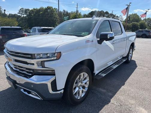 Summit White 2021 Chevrolet Silverado 1500 LTZ