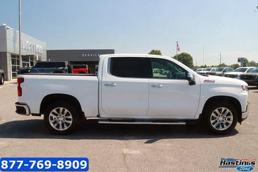 Summit White 2021 Chevrolet Silverado 1500 LTZ