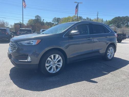 MAGNETIC METALLIC 2020 Ford Edge TITANIUM