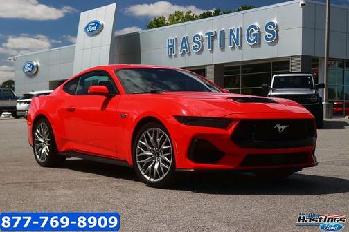 RACE RED 2025 Ford Mustang GT PREMIUM