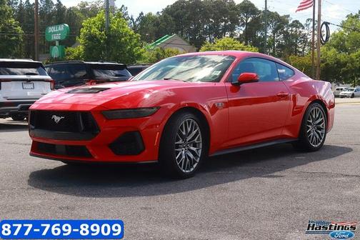 RACE RED 2025 Ford Mustang GT PREMIUM