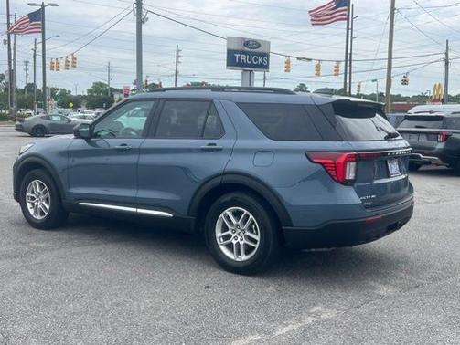 VAPOR BLUE 2025 Ford Explorer ACTIVE