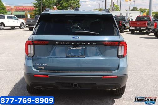 VAPOR BLUE 2025 Ford Explorer ACTIVE