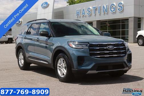 VAPOR BLUE 2025 Ford Explorer ACTIVE