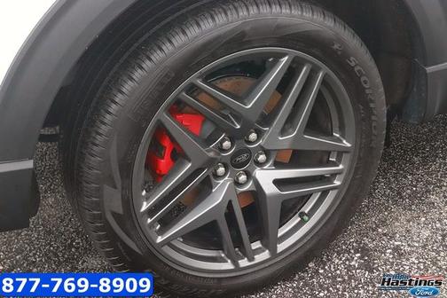 STAR WHITE MET TRI-COAT 2025 Ford Explorer ST-LINE
