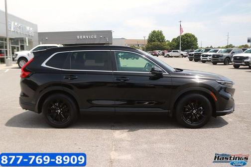 Crystal Blue 2024 Honda CR-V SPORT-L