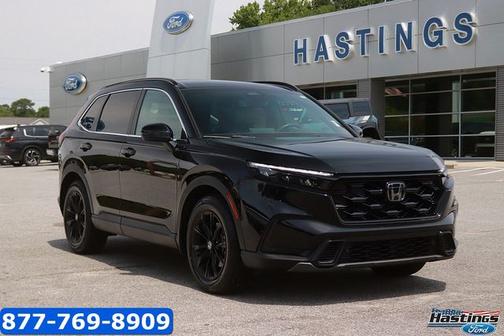 Crystal Blue 2024 Honda CR-V SPORT-L