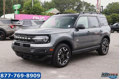 CARBONIZED GRAY METALLIC 2024 Ford Bronco Sport OUTER BANKS